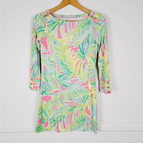 Lilly Pulitzer UPF Sophie Dress Tropical Storm XXS - Picture 4 of 16